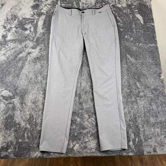 Travis Mathew Men's Golf Pants Chino Performance Men's 34X31 Gray Stretch - Picture 1 of 9